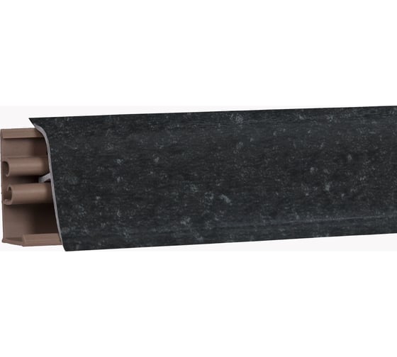 Плинтус для столешницы KORNER Бриллиант черный 3.0 м, ПВХ LB-381-6187 20-381-0-6187