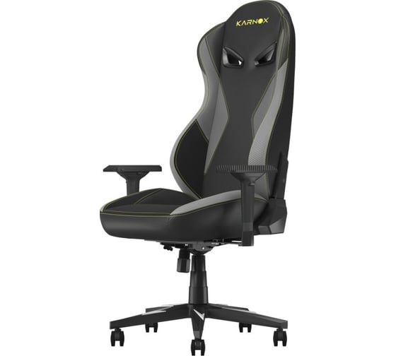 Игровое кресло Karnox HUNTER Bad Guy Edition, Премиум, серый KX800302-BADGUY