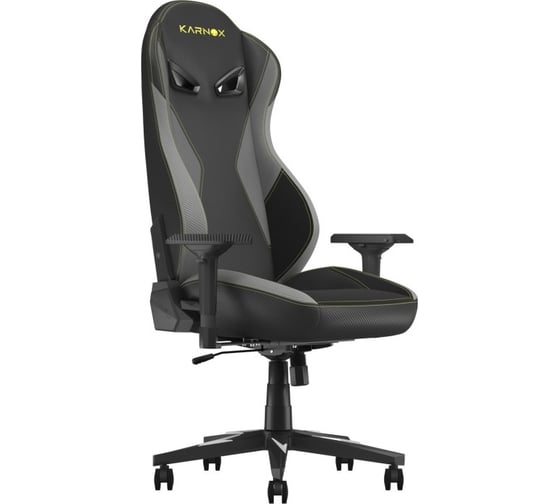 Игровое кресло Karnox HUNTER Bad Guy Edition, Премиум, серый KX800302-BADGUY