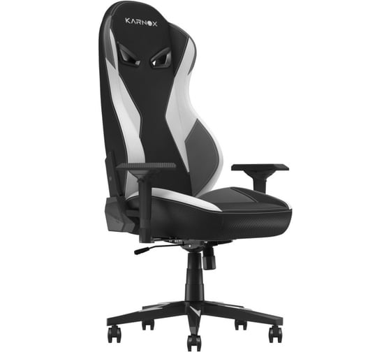 Игровое кресло Karnox HUNTER Bad Guy Edition, Премиум, белый KX800307-BADGUY