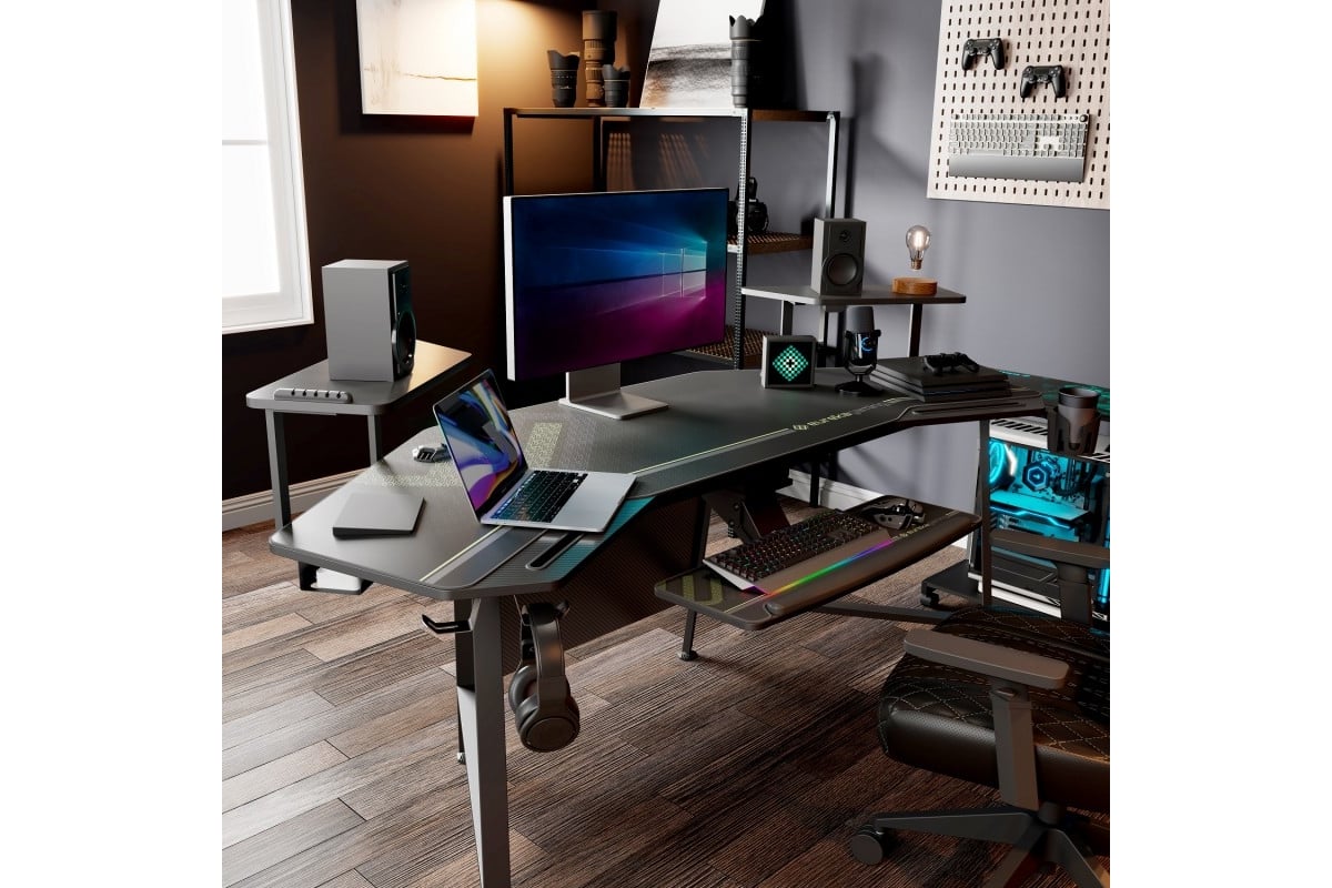 Стол для компьютера, для геймеров EUREKA AED-70B ERK-AED-E70B ...