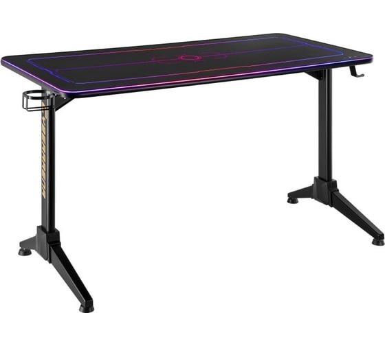 Стол для компьютера FoxGear c RGB световыми эффектами FG-BLD-I49B