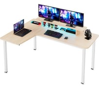 Письменный стол для компьютера EUREKA L60L-MW, Maple, угловой ERK-L60L-MW