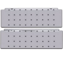Перфорированный бок GTV для МБ, серый L-450 мм высокий PB-D-BXSIDE45C