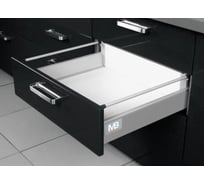 Модерн Бокс GTV l-450 средний серый (1 комплект релингов) PB-D-KPL450B