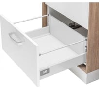 Модерн Бокс GTV l-500 высокий белый (1 комплект релингов) PB-D-KPL500C1