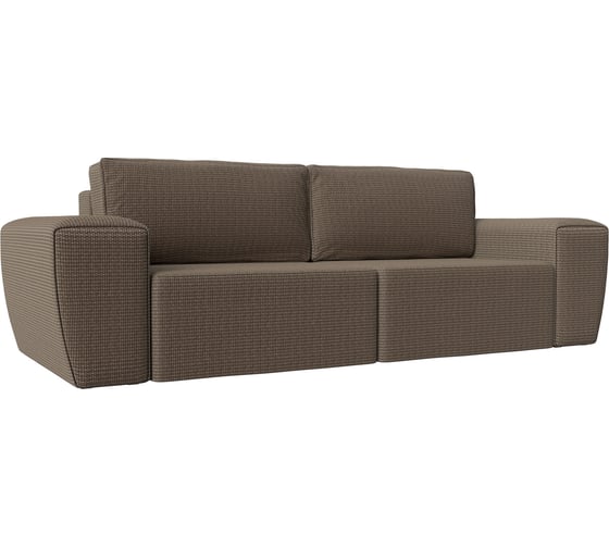 Прямой диван Лига диванов Беккер полностью рогожка Корфу 03 108542 1