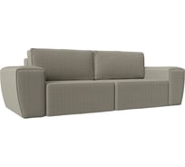 Прямой диван Лига диванов Беккер полностью рогожка Корфу 02 108541