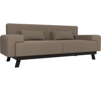 Прямой диван Лига диванов Мюнхен полностью рогожка корфу 03 109119