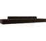 Прямой модульный диван Лига диванов Монс Лонг полностью микровельвет коричневый 119683 2