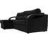 Угловой диван Лига диванов Форсайт левый полностью велюр черный 100777L 4