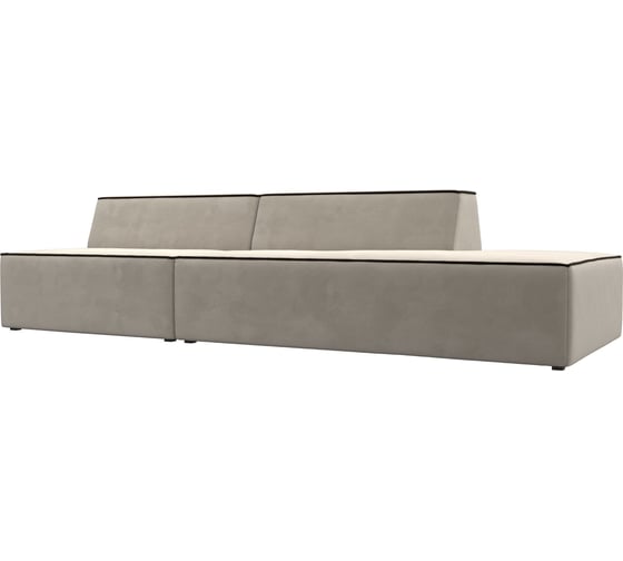 Прямой модульный диван Лига диванов Монс Модерн правый 119475 1