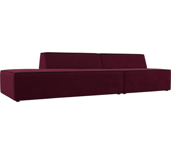 Прямой модульный диван Лига диванов Монс Модерн левый 119476L 1