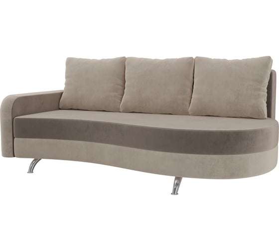 Прямой диван Лига диванов Премьер левый угол 105257L