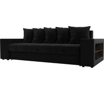 Прямой диван Лига диванов Дубай полки справа 110575R