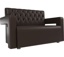 Прямой диван Лига диванов Рамос Люкс 2-х местный 109091