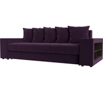 Прямой диван Лига диванов Дубай полки справа 110561R