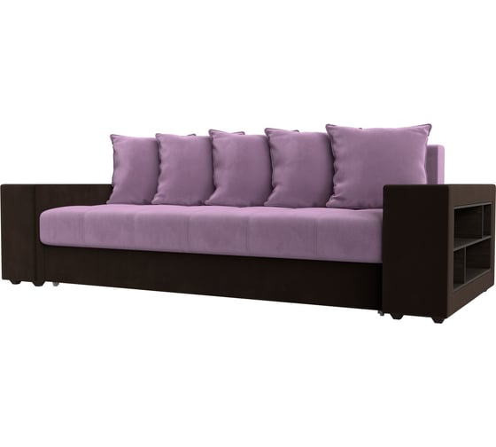 Прямой диван Лига диванов Дубай полки справа 110557R 1