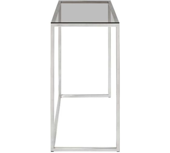 Консоль GreenWeen TORI каркас нержавеющая сталь, столешница стекло, 1100x400x820, GW-KONS-NERZH-TORI-G-G