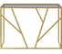 Консоль GreenWeen EVA золотой каркас, столешница тонированное стекло 1000x350x810, GW-KONS-EVA-G-G 9