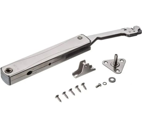 Подъёмный механизм GTV minilift strong - без доводчика, для фасада 5-6кг, хром PD-MINILIFTNEW-STRONG