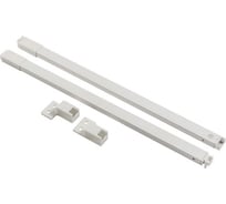 Рейлинг GTV для AXIS PRO 400мм, белый PB-AXISPRO-RELKW400-10