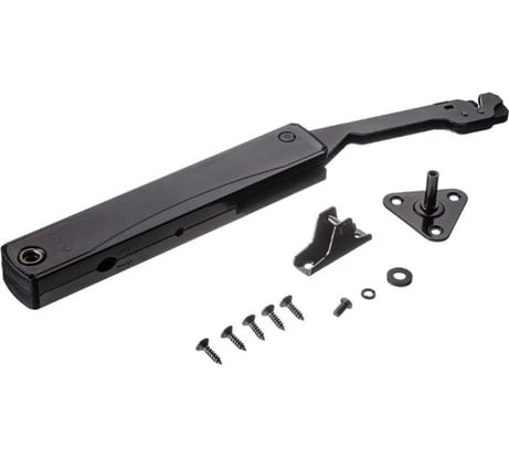 Подъёмный механизм GTV minilift light - без доводчика, для фасада 2-3кг, черный PD-MINILIFTNEW-LIGHT-20