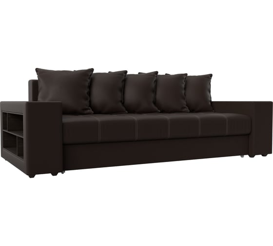 Прямой диван Лига диванов Дубай полки слева 31508 1