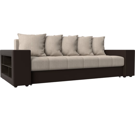 Прямой диван Лига диванов Дубай полки слева 31503 1