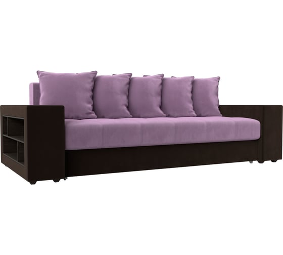 Прямой диван Лига диванов Дубай полки слева 110557 1