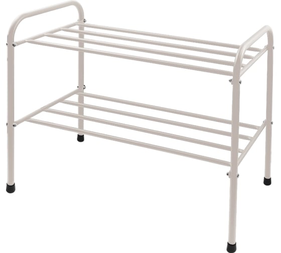 Этажерка для обуви InHome 650x320x485 мм, 2 полки, бежевый INHSR5/2 1