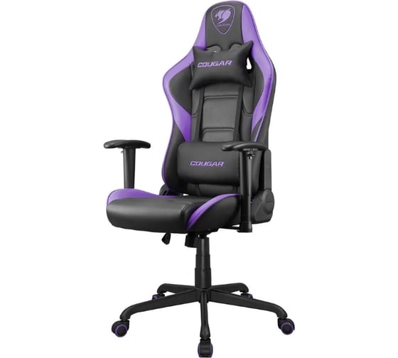 Компьютерное игровое кресло COUGAR FORTRESS Purple 3MELINEB.BF01 CU-FORTpu