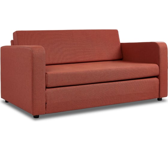 Диван-кровать Divan 24 Сольста терракотовая рогожка 77000109
