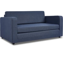 Диван-кровать Divan 24 Сольста синяя рогожка 77000107