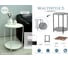 Журнальный стол Мебелик BeautyStyle 21 орех гикори grey/ черный 8602 3