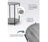 Журнальный стол Мебелик BeautyStyle 21 орех гикори grey/ черный 8602 5