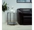 Журнальный стол Мебелик BeautyStyle 21 орех гикори grey/ черный 8602 8