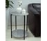 Журнальный стол Мебелик BeautyStyle 21 орех гикори grey/ черный 8602 10