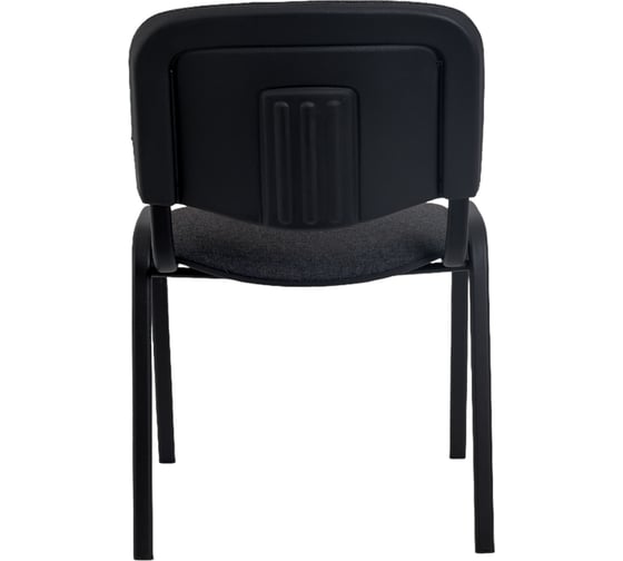 Стул офисный серая ткань, черные ножки Gigant GCH-08 (BL)