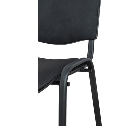 Стул офисный черная ткань, черные ножки Gigant GCH-02 (BL)