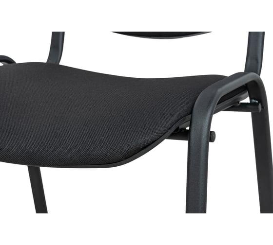 Стул офисный черная ткань, черные ножки Gigant GCH-02 (BL)