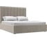 Интерьерная кровать Лига диванов Афродита 160 микровельвет бежевый 113051 1