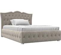 Интерьерная кровать Лига диванов Герда 140 микровельвет бежевый 28176