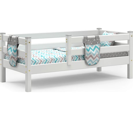 Детская кровать Мебельград соня 1600 белый 34865