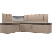 Кухонный угловой диван Лига диванов Тефида левый угол 107512L