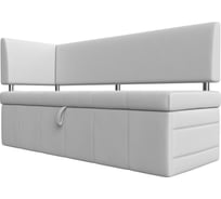 Кухонный прямой диван Лига диванов Стоун с углом левый 115950L