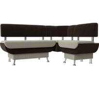 Кухонный угловой диван Лига диванов Альфа правый угол 116731