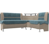 Кухонный угловой диван Лига диванов Сидней правый угол 107370