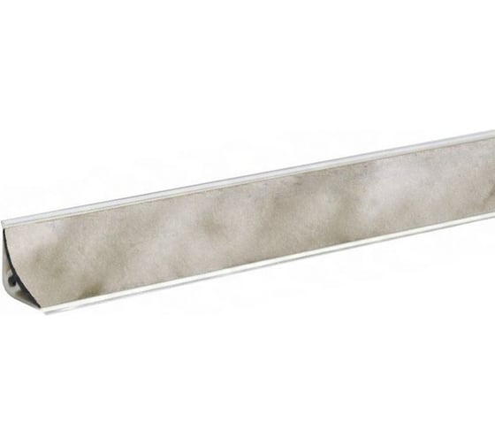 Плинтус KORNER LB 15 38 мрамор Карарра 3.0 м 38 15-38