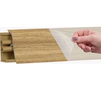 Плинтус KORNER LB 38 35 дуб золотистый 3.0 м 35 38-35